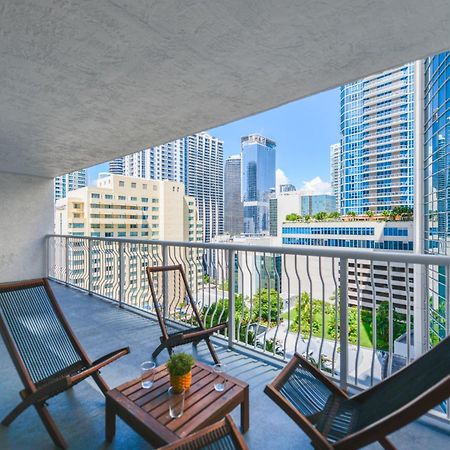 Wonderful Condo In The Heart Of Brickell With Pool Miami Esterno foto